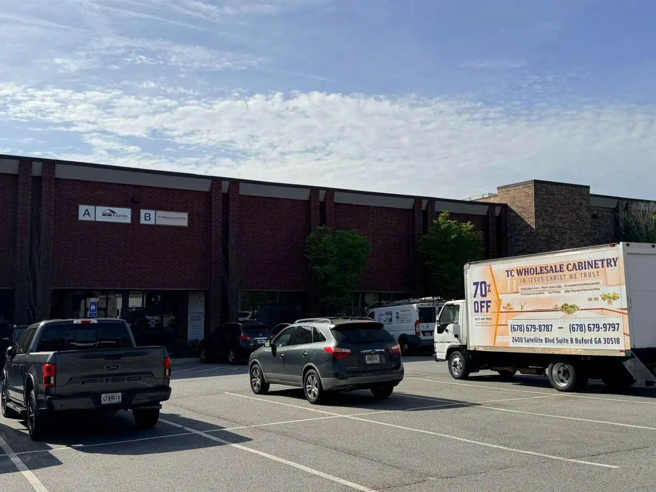 TC Wholesale Cabinetry facility in Buford, Georgia